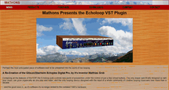 Desktop Screenshot of mathons.com